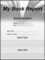 Book Report Cover Page Template