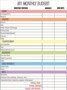 Financial Budget Spreadsheet Template