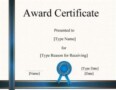 Free Editable Certificate Templates For Word