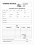 Towing Service Invoice Template