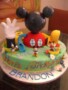Mickey Mouse Clubhouse Cake Template
