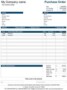 Microsoft Excel Purchase Order Template