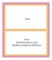 Place Card Template Word 6 Per Sheet