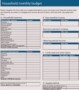 Detailed Budget Template