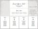 Wedding Table Plan Template Free Download