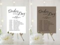 Wedding Order Of The Day Template