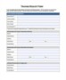 Request For Training Form Template