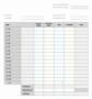 Bi Monthly Timesheet Template Excel