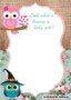 Free Owl Baby Shower Invitations Templates