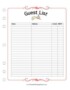 Free Printable Wedding Guest List Template