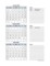 3 Month Calendar Template Excel