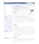 Blank Facebook Template For Word