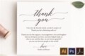 Wedding Thank You Card Template Free
