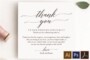 Wedding Thank You Card Template Free