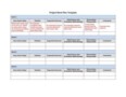 Sample Work Plan Templates