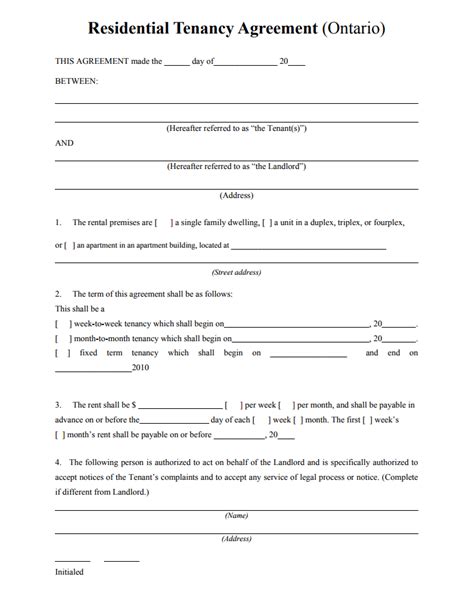 Private Landlord Tenancy Agreement Template - BestTemplatess ...