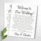 Welcome Letter Destination Wedding Template