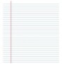 Ruled Paper Template For Word