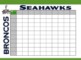 Super Bowl Pool Template Excel