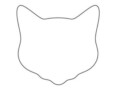 Cat Face Template Printable