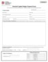 Budget Request Form Template