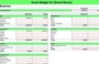 Conference Budget Template Excel