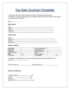 Sales Agreement Template For Car