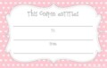 Printable Coupon Template For A Gift