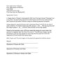 Payment Agreement Letter Template
