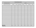 Business Trip Expenses Template