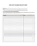 Training Sign Off Form Template