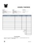 Hourly Rate Invoice Template