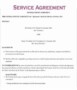 Service Contract Template Uk