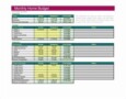 Excel 2010 Budget Template
