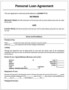 Simple Personal Loan Agreement Template