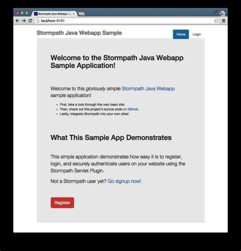 Java Web Application Template - BestTemplatess - BestTemplatess