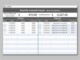 Monthly Financial Report Excel Template