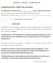Clinical Trial Agreement Template