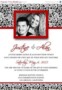 Red And White Wedding Invitation Templates