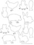 Animal Cut Out Templates