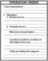 Army Operations Order Template