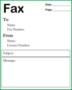 Sample Fax Sheet Cover Sheet Templates