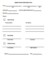 Update Contact Information Form Template