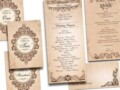Free Vintage Wedding Program Templates