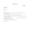 Sample Of Resignation Letter Template