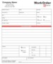 Job Order Form Template Excel