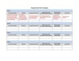 Project Work Plan Template Word