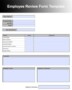 Employee Review Template Word