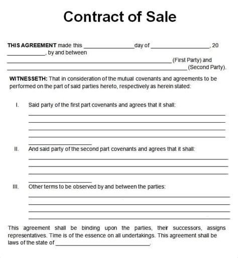 Salesperson Contract Template BestTemplatess BestTemplatess