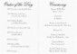 Christian Wedding Order Of Service Template